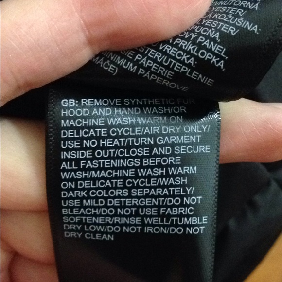 Girls The North Face Arctic Swirl Down Jacket LG - Picture 7 of 8